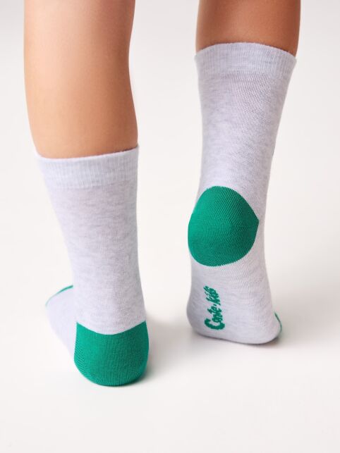 Новогодние детские носки с пикотом «Змейка» - купить в интернет-магазине Conte