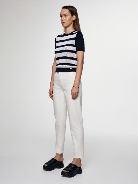 Джинсы mom fit с высокой посадкой CON-619 - купить в интернет-магазине Conte