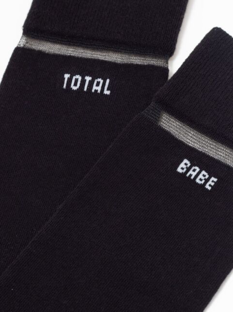 Гольфы из хлопка со вставками из мелкой сетки «Total babe» - купить в интернет-магазине Conte