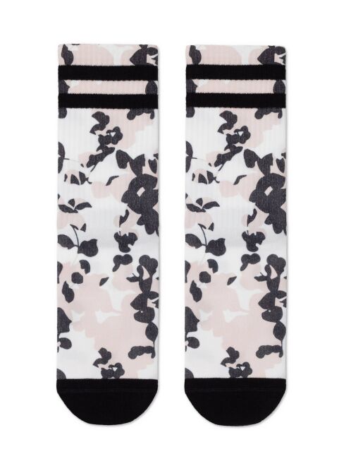 Удлиненные носки с хлопком «Flowers» - купить в интернет-магазине Conte