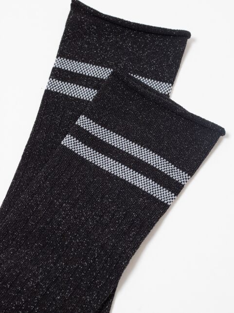 Удлиненные носки FANTASY с люрексом, модель 596 Удлиненные носки FANTASY с люрексом, модель 596 - купить в интернет-магазине Conte