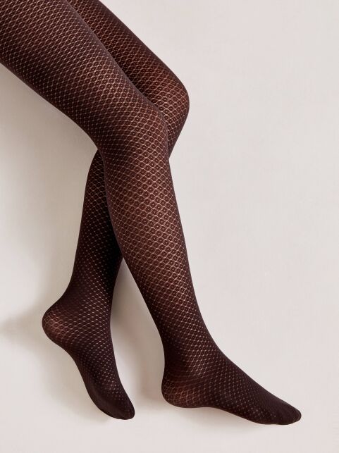 Колготки с ажурным рисунком TINA - купить в интернет-магазине Conte