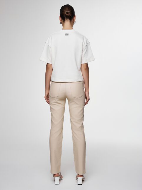 Джинсы straight «под кожу» с высокой посадкой CON-699 Джинсы straight «под кожу» с высокой посадкой CON-699 - купить в интернет-магазине Conte