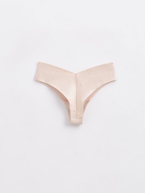 Бесшовные Трусы "бразилиана" с V-образной линией талии INVISIBLE LBR 1226 - купить в интернет-магазине Conte