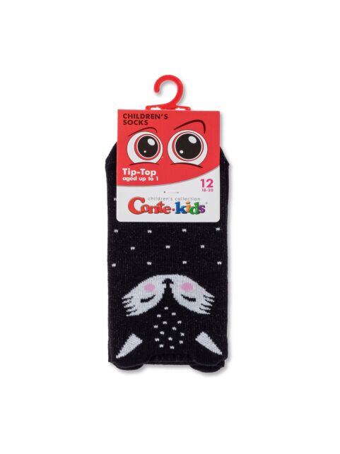 Короткие носки с декоративными ушками «Лисёнок» - купить в интернет-магазине Conte