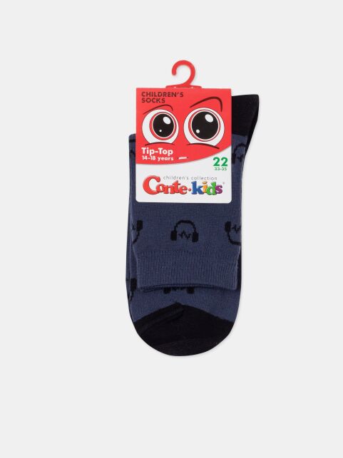 Хлопковые носки с рисунком “Music” - купить в интернет-магазине Conte