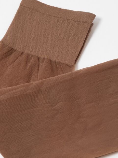 Плотные эластичные женские гольфы TENSION SOFT 40 (1 пара в упаковке) цвет бронза - купить в интернет-магазине Conte