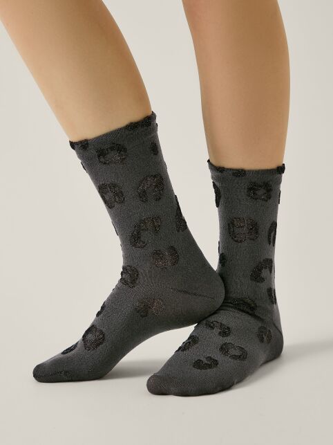 Носки из вискозы с люрексом - купить в интернет-магазине Conte