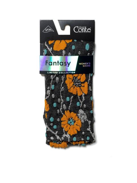Носки FANTASY c цветочным рисунком из лимитированной коллекции - купить в интернет-магазине Conte