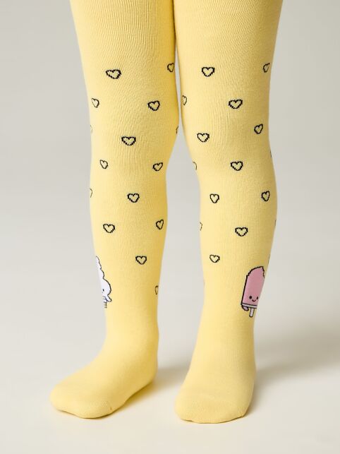 Колготки SOF-TIKI (махровые внутри) с рисунком "мороженки" - купить в интернет-магазине Conte