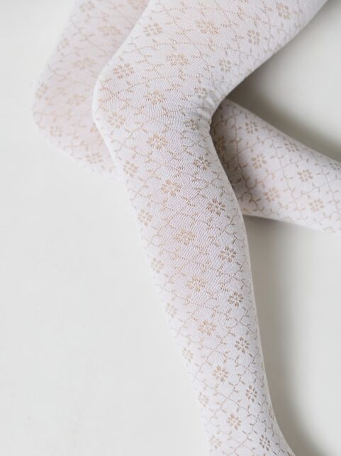 Колготки хлопковые детские TIP-TOP молочный 413 - купить в интернет-магазине Conte