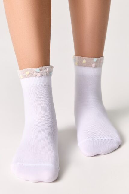 Короткие носки с воздушным пикотом - купить в интернет-магазине Conte