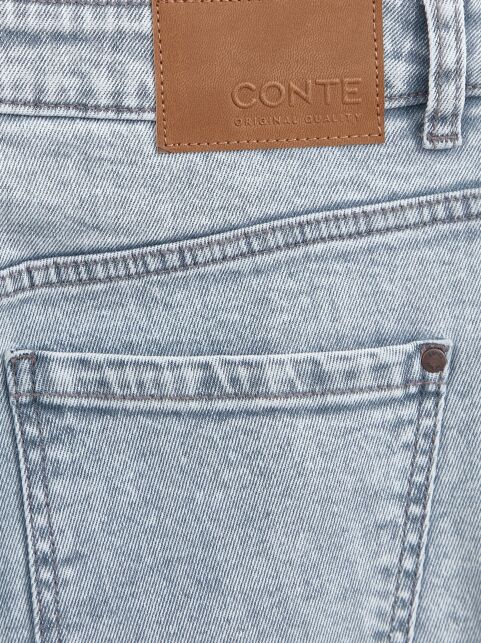 Джинсы mom fit с застежкой на пуговицы CON-617 - купить в интернет-магазине Conte