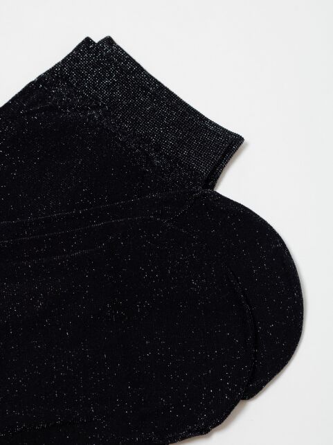 Сияющие носки цвета grafit с люрексом - купить в интернет-магазине Conte