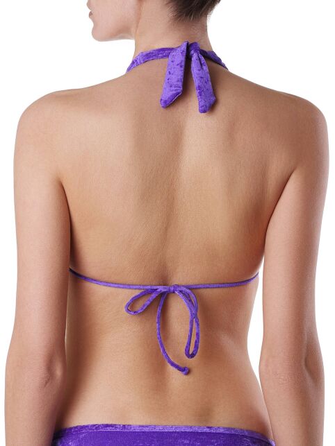 Лиф-халтер женский с мягкими треугольными чашками ROXY VELVET королевская фиалка - купить в интернет-магазине Conte