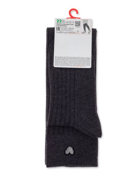 Хлопковые гольфины с сияющим сердечком - купить в интернет-магазине Conte