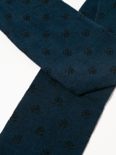 Хлопковые колготки с рисунком «цветы» - купить в интернет-магазине Conte