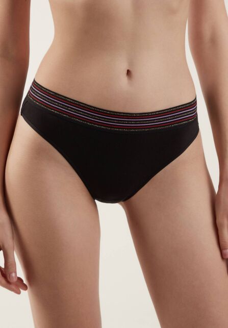 Трусы «бразилиана» из премиального хлопка NEW CUT LBR 1499 - купить в интернет-магазине Conte