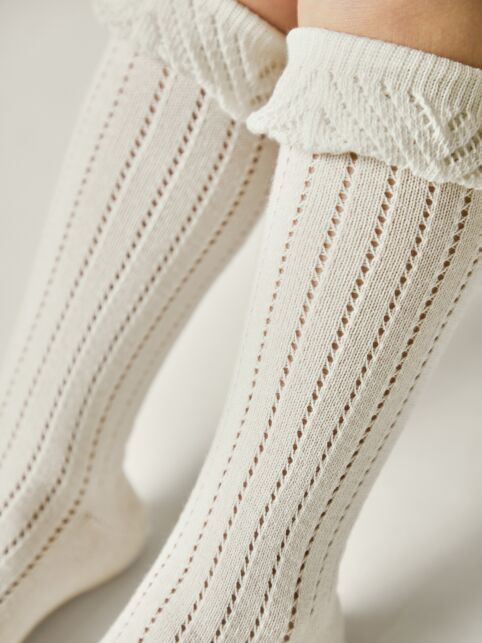 Гольфы с воздушными рюшами и хлопком MISS - купить в интернет-магазине Conte