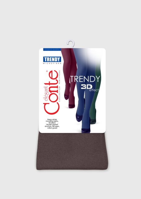 Плотные меланжевые колготки женские TRENDY MELANGE 60 Lycra® Плотные меланжевые колготки женские TRENDY MELANGE 60 Lycra® - купить в интернет-магазине Conte