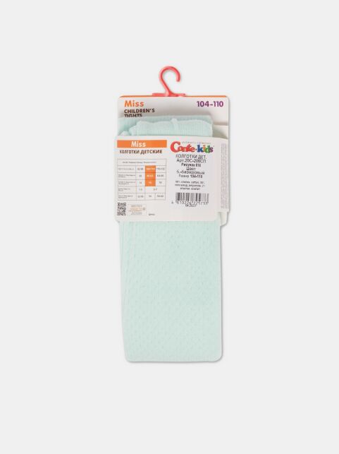 Ажурные хлопковые колготки Miss, модель 616 - купить в интернет-магазине Conte