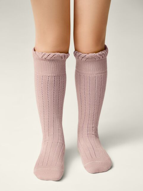 Гольфы с воздушными рюшами и хлопком MISS - купить в интернет-магазине Conte