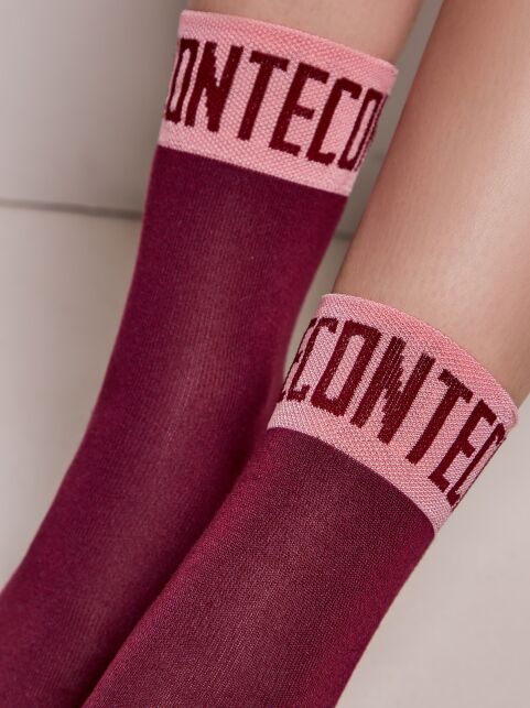 Удлиненные графитовые носки из вискозы «Conte» - купить в интернет-магазине Conte