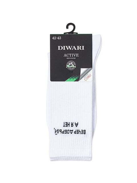 Удлинённые носки ACTIVE с надписью «Вечер добрый, а я нет» - купить в интернет-магазине Conte