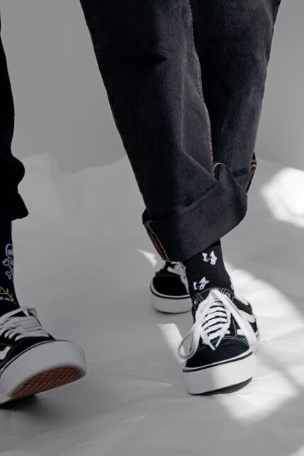 Хлопковые носки с рисунком «Wolf» - купить в интернет-магазине Conte