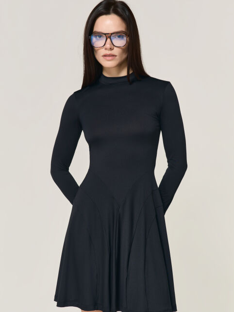 Платье-mini с рельефными швами LPL 3494 - купить в интернет-магазине Conte