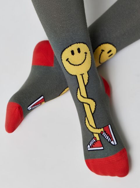 Хлопковые колготки с рисунком “Smile” - купить в интернет-магазине Conte