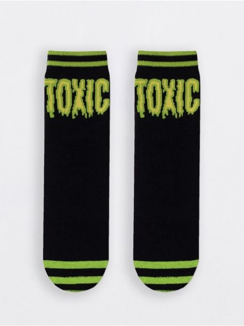 Махровые носки SOF-TIKI с рисунками "Toxic" - купить в интернет-магазине Conte