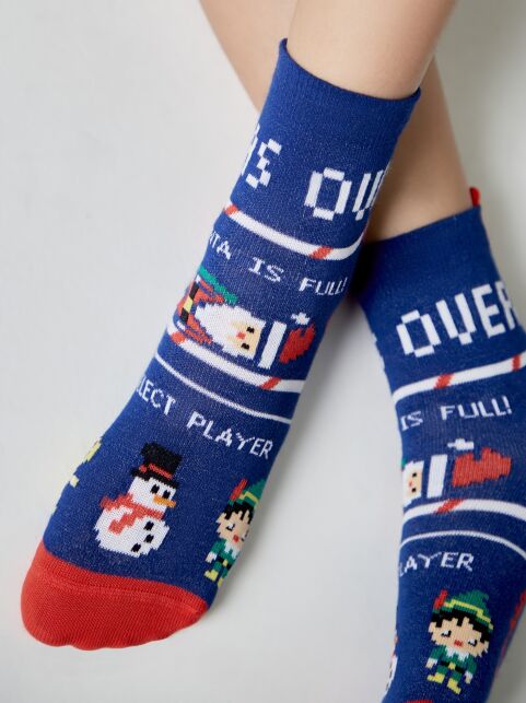 Новогодние носки «Xmas player» - купить в интернет-магазине Conte