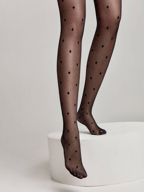 Колготки c рисунком «ромбы» SHAPE - купить в интернет-магазине Conte