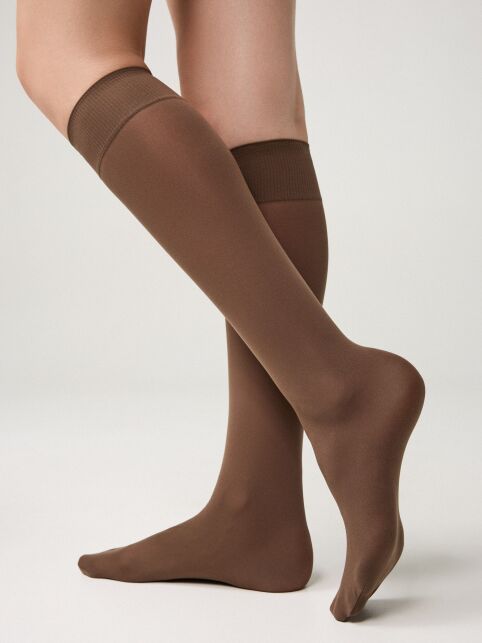 Плотные гольфы Microfibra 50 (конверт) - купить в интернет-магазине Conte