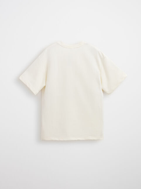 Футболка из футера с разрезами по бокам LD 3081 - купить в интернет-магазине Conte