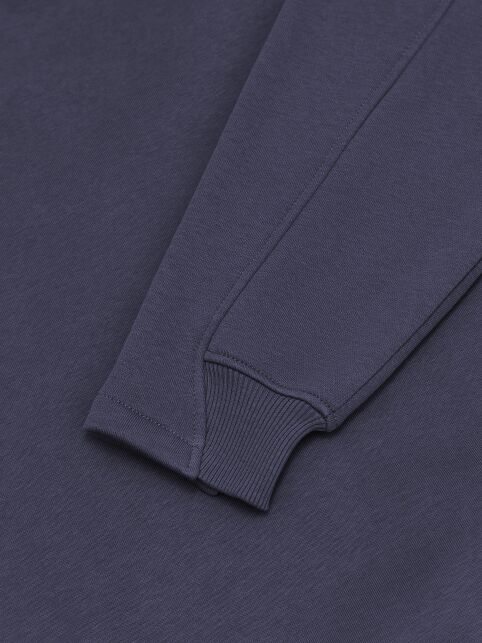 Свободный свитшот из футера с акцентными манжетами LD 3229 - купить в интернет-магазине Conte