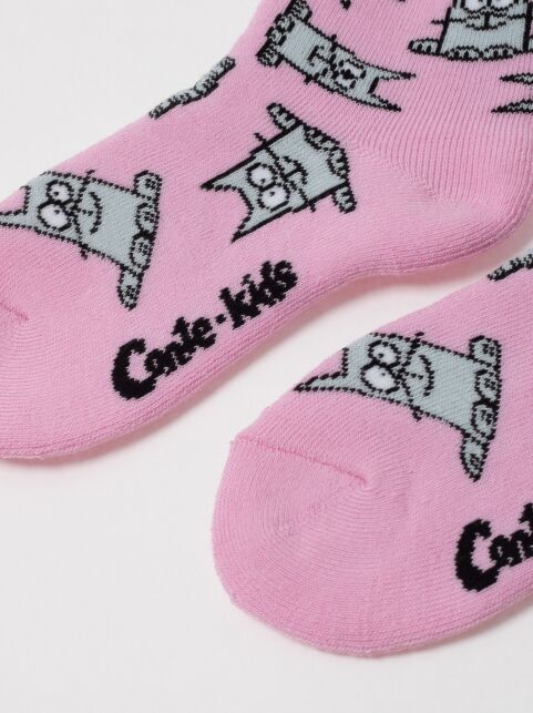 Махровые носки SOF-TIKI с рисунками "Cats" Махровые носки SOF-TIKI с рисунками "Cats" - купить в интернет-магазине Conte