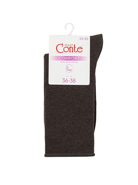 Удлиненные хлопковые носки без резинки - купить в интернет-магазине Conte