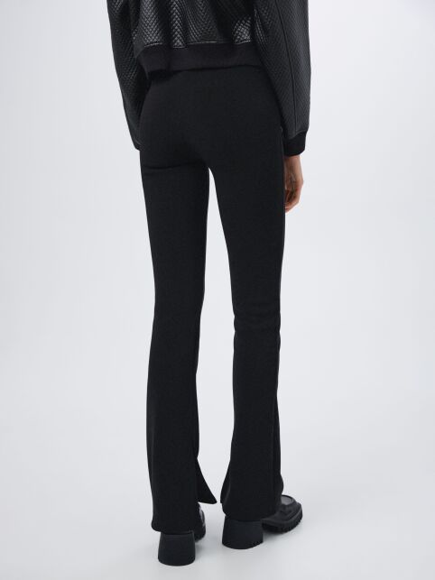 Брюки с высокой посадкой и разрезами по бокам низа LBK 2504 - купить в интернет-магазине Conte