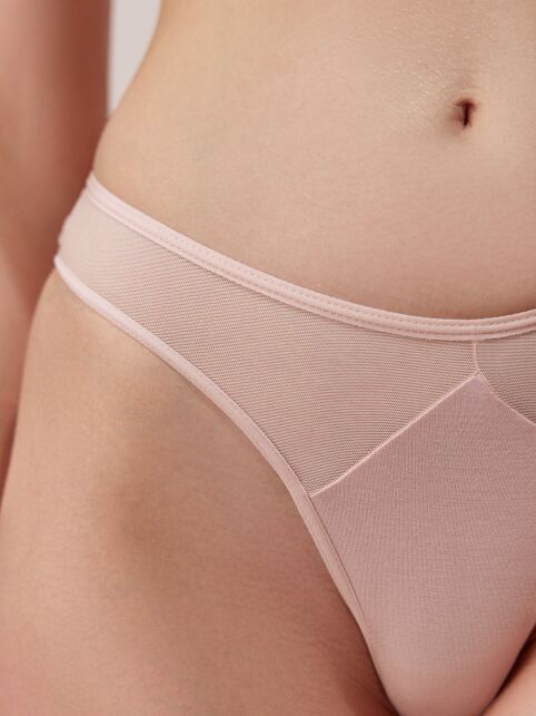 Трусы «бразилиана» с V-образной линией талии DOUBLE CONTE LBR 2278 - купить в интернет-магазине Conte