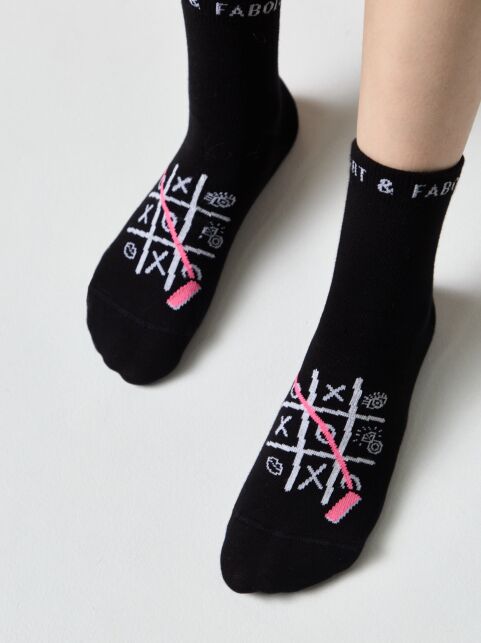 Хлопковые носки с рисунком “Art” - купить в интернет-магазине Conte