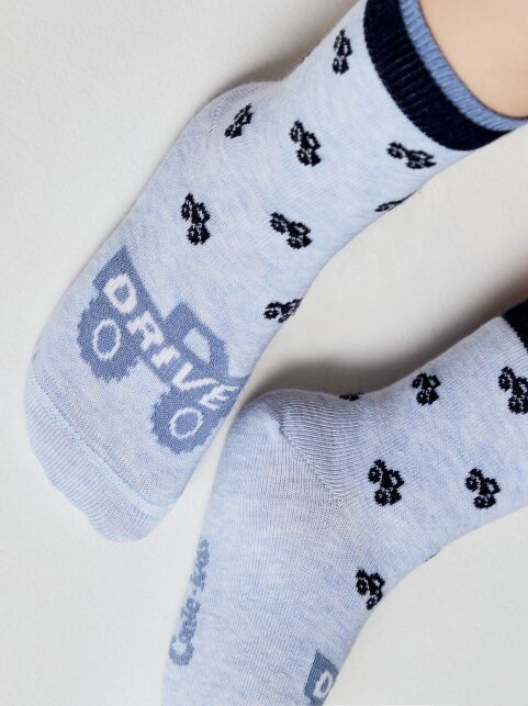 Хлопковые носки с рисунком “Drive” - купить в интернет-магазине Conte