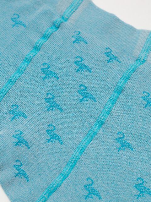 Хлопковые колготки с рисунком «фламинго» - купить в интернет-магазине Conte