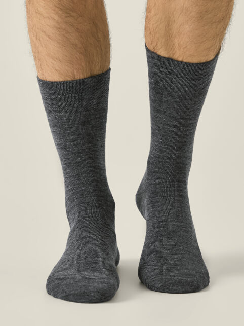 Удлинённые носки с шерстью и анатомической резинкой - купить в интернет-магазине Conte