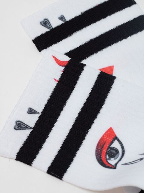 Удлиненные носки с абстрактным рисунком, модель 659 - купить в интернет-магазине Conte