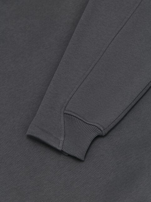 Свободный свитшот из футера с акцентными манжетами LD 3229 - купить в интернет-магазине Conte