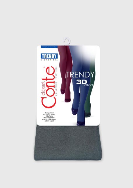 Плотные меланжевые колготки женские TRENDY MELANGE 60 Lycra® Плотные меланжевые колготки женские TRENDY MELANGE 60 Lycra® - купить в интернет-магазине Conte