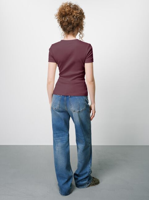 Футболка из хлопка в рубчик BASIC COLLECTION - купить в интернет-магазине Conte