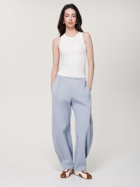 Топ в рубчик из вискозы LT 3419 - купить в интернет-магазине Conte